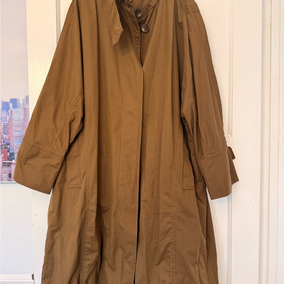 Zara Womens Collection Oversized Water Repellent Trench Coat - Picture 3 of 7